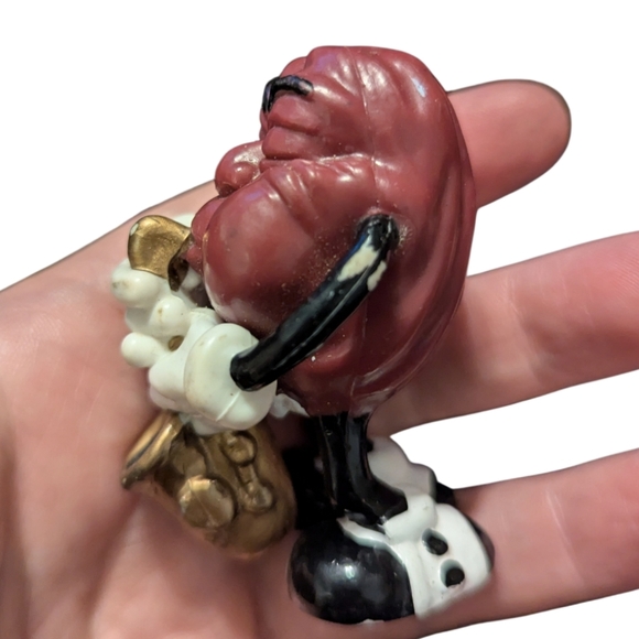 ❤️ Vintage California Raisins Figurine with Saxophone - Picture 4 of 6